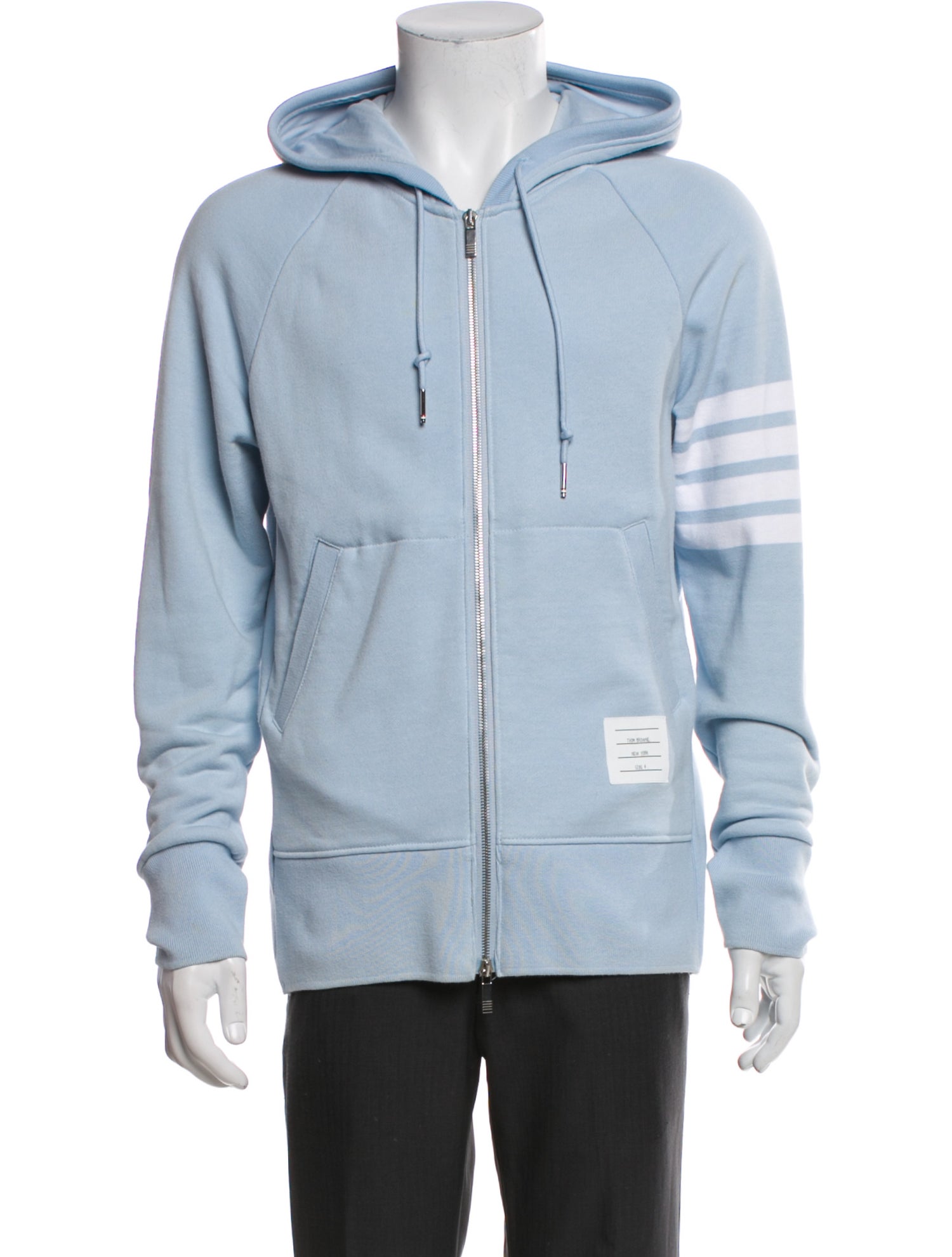 Thom Browne Crew Neck Long Sleeve Hoodie