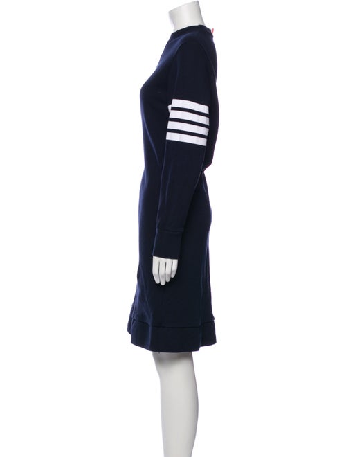 Thom Browne Crew Neck Knee-Length Dress