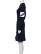 Thom Browne Crew Neck Knee-Length Dress