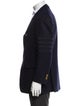 Thom Browne Wool Grosgrain Trim Blazer