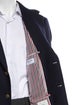 Thom Browne Wool Grosgrain Trim Blazer