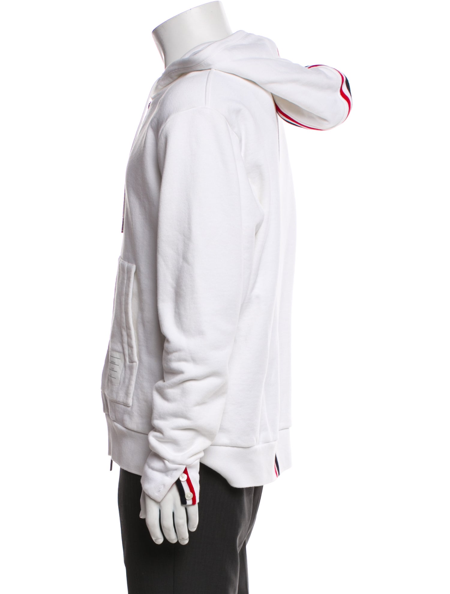 Thom Browne Crew Neck Long Sleeve Hoodie