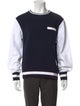 Thom Browne Colorblock Pattern Crew Neck Pullover