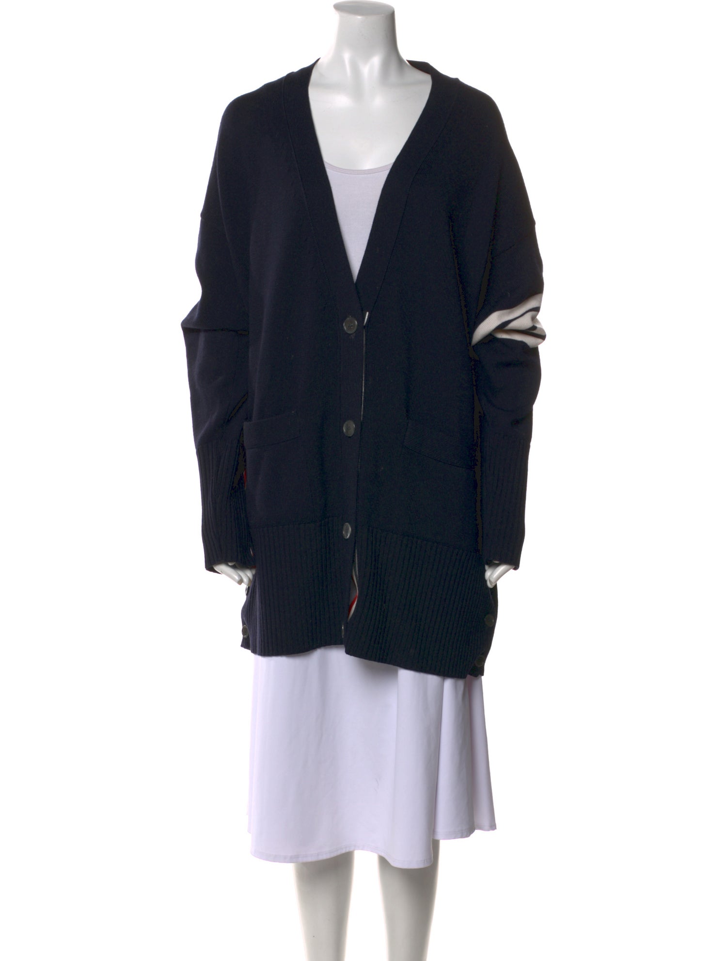 Thom Browne 4-Bar Wool Sweater