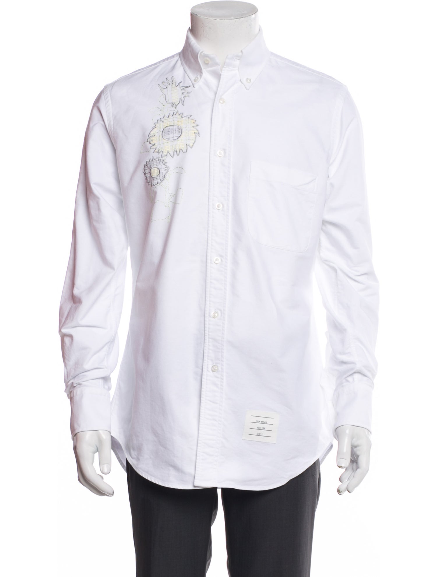 Thom Browne Long Sleeve Dress Shirt