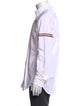 Thom Browne Striped Long Sleeve Dress Shirt