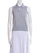 Thom Browne V-Neck Sleeveless Polo