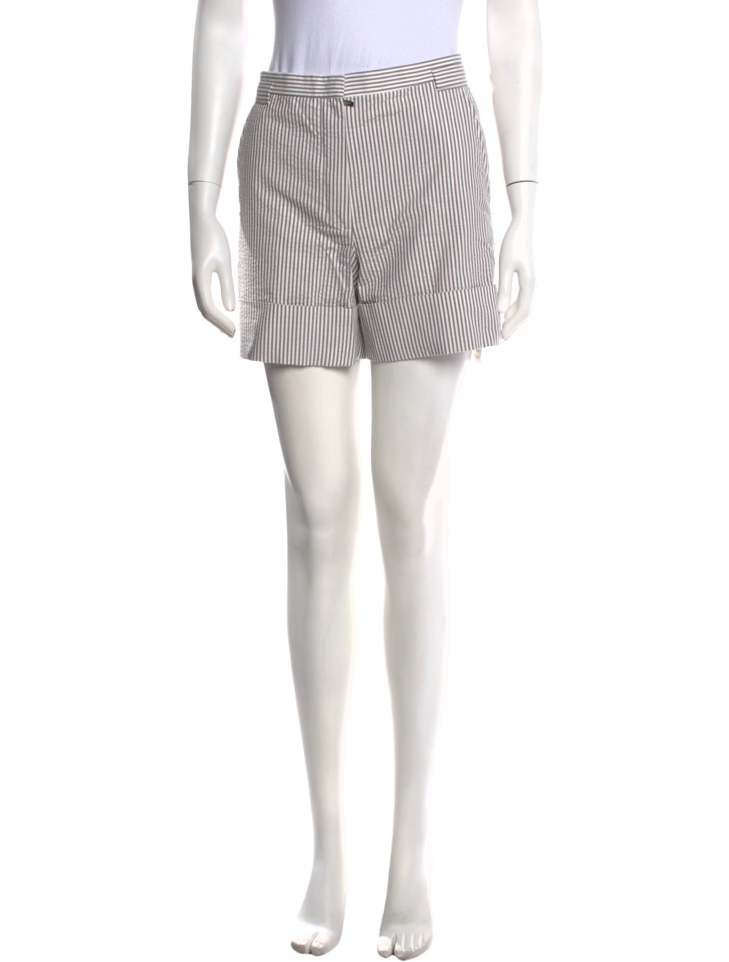 Thom Browne Striped Mini Shorts