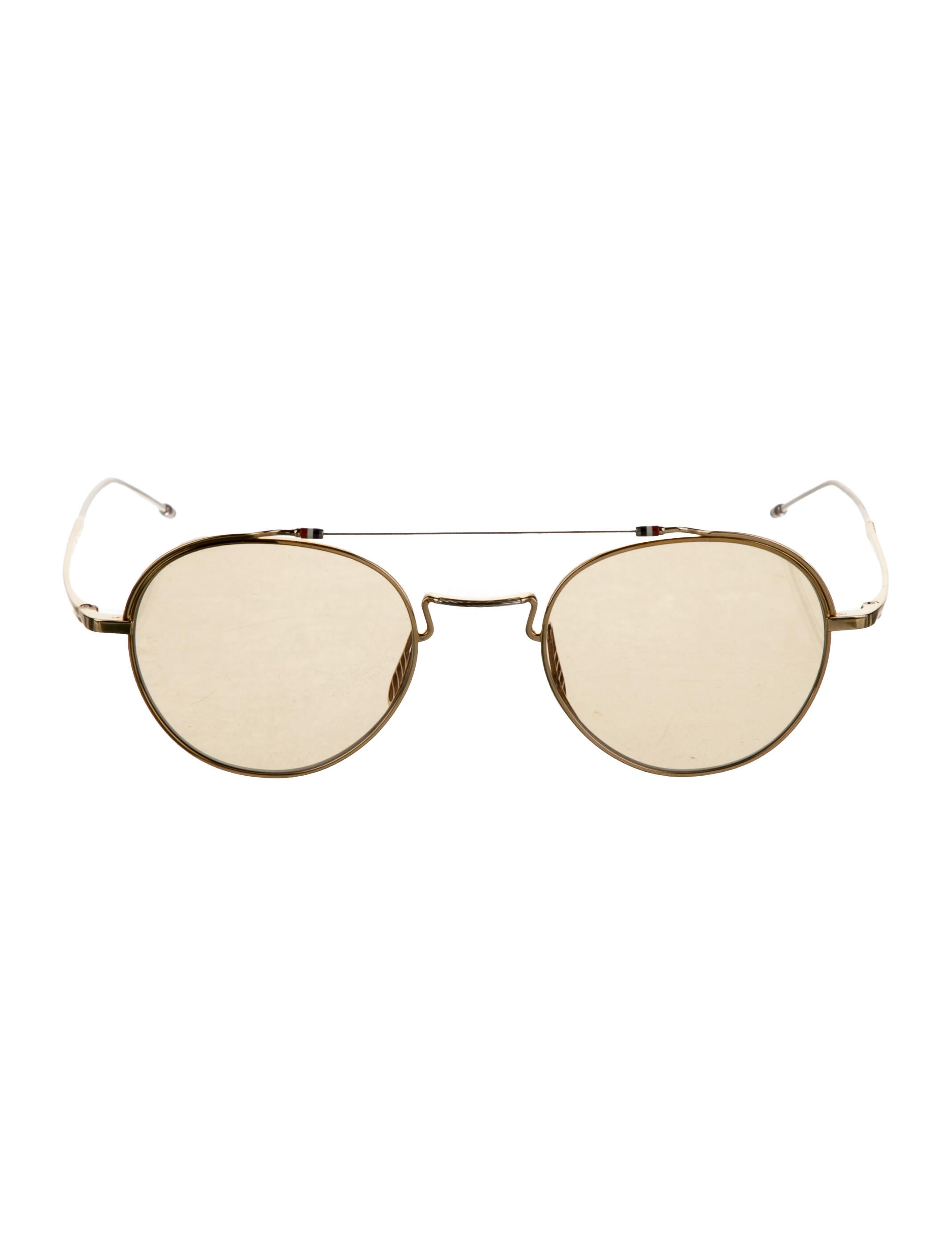 Thom Browne Round Tinted Sunglasses