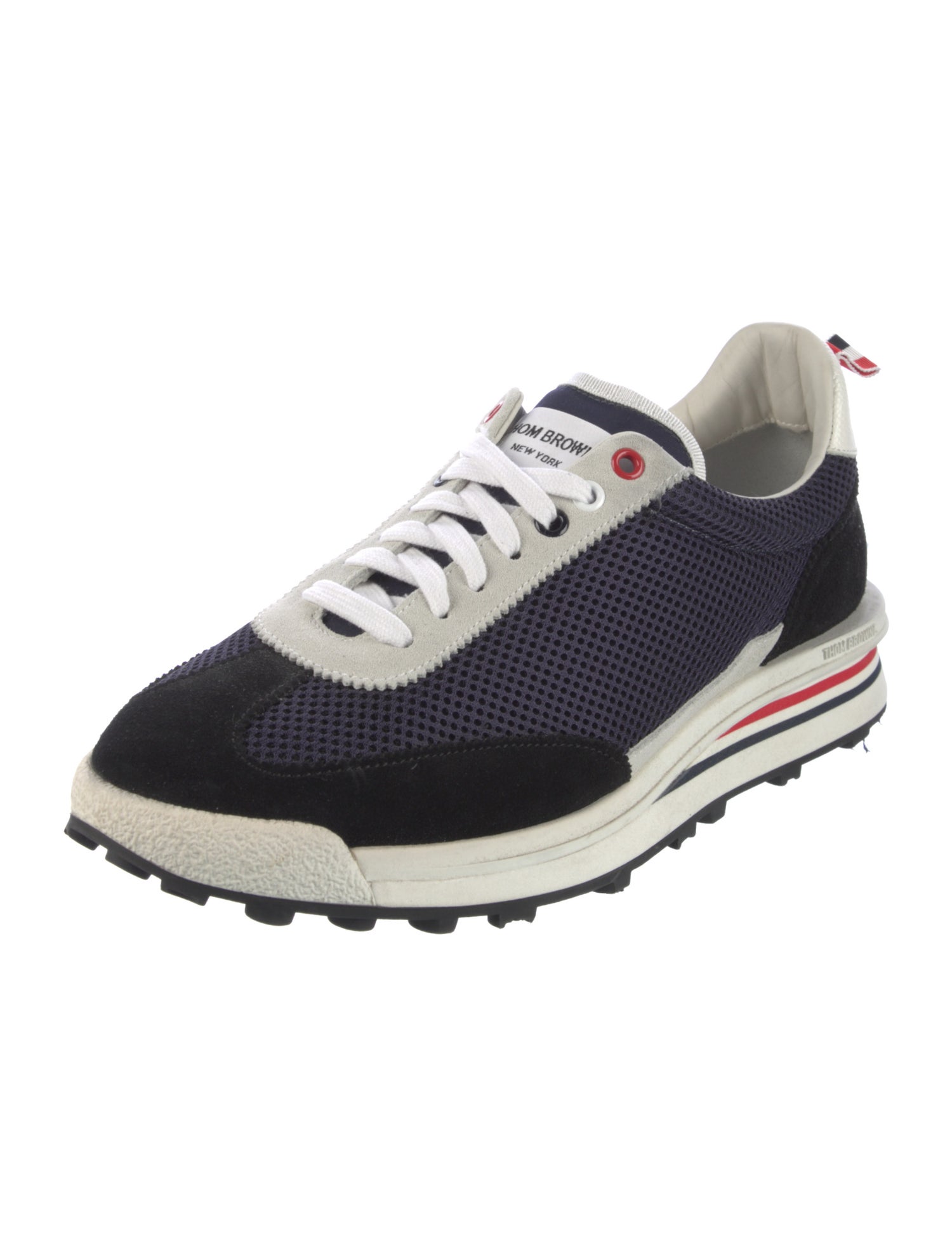 Thom Browne Mesh Printed Sneakers