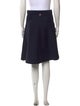 Thom Browne Grosgrain Trim Knee-Length Skirt