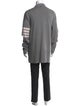 Thom Browne 4 Bar Stripe Merino Wool Cardigan