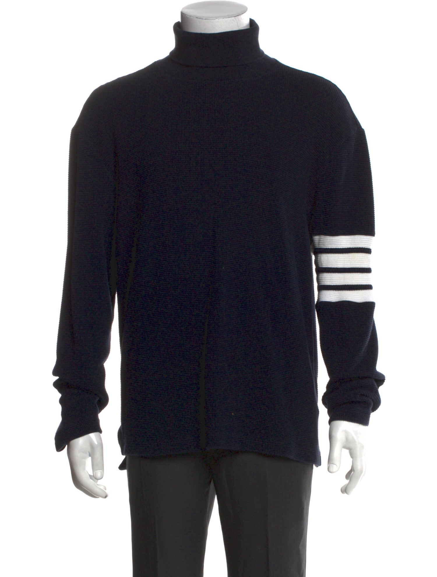 Thom Browne 4 Bar Stripe Striped Pullover
