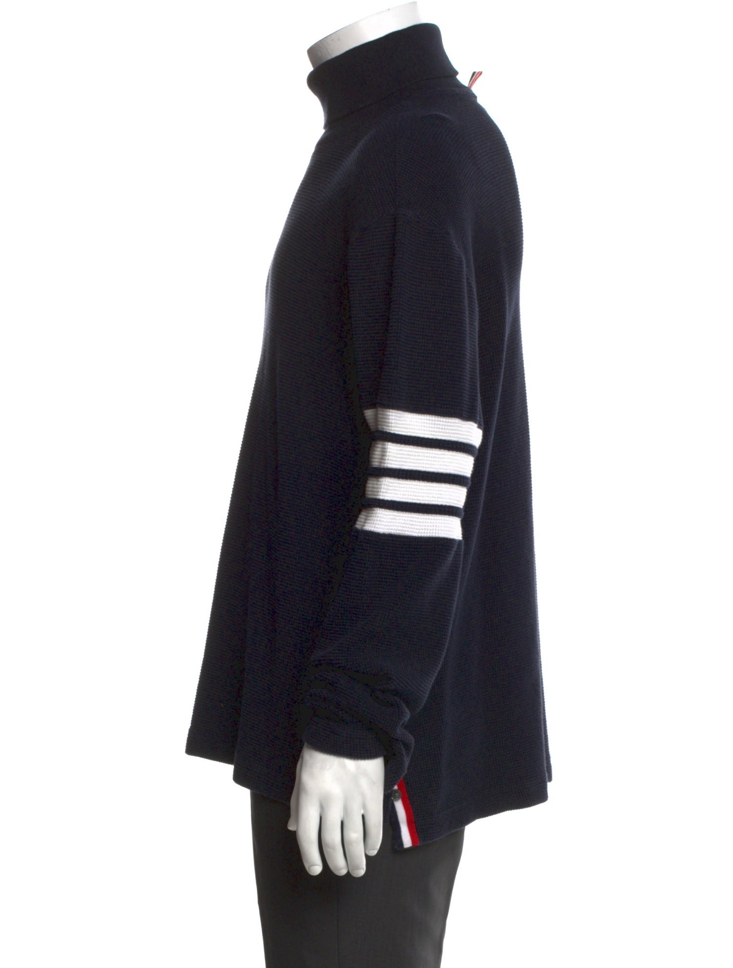 Thom Browne 4 Bar Stripe Striped Pullover