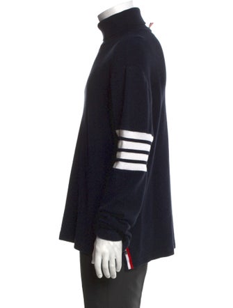 Thom Browne 4 Bar Stripe Striped Pullover