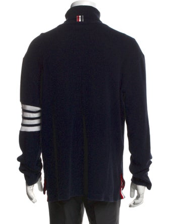 Thom Browne 4 Bar Stripe Striped Pullover