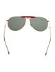Thom Browne Tb 015 Ltd Aviator Sunglasses