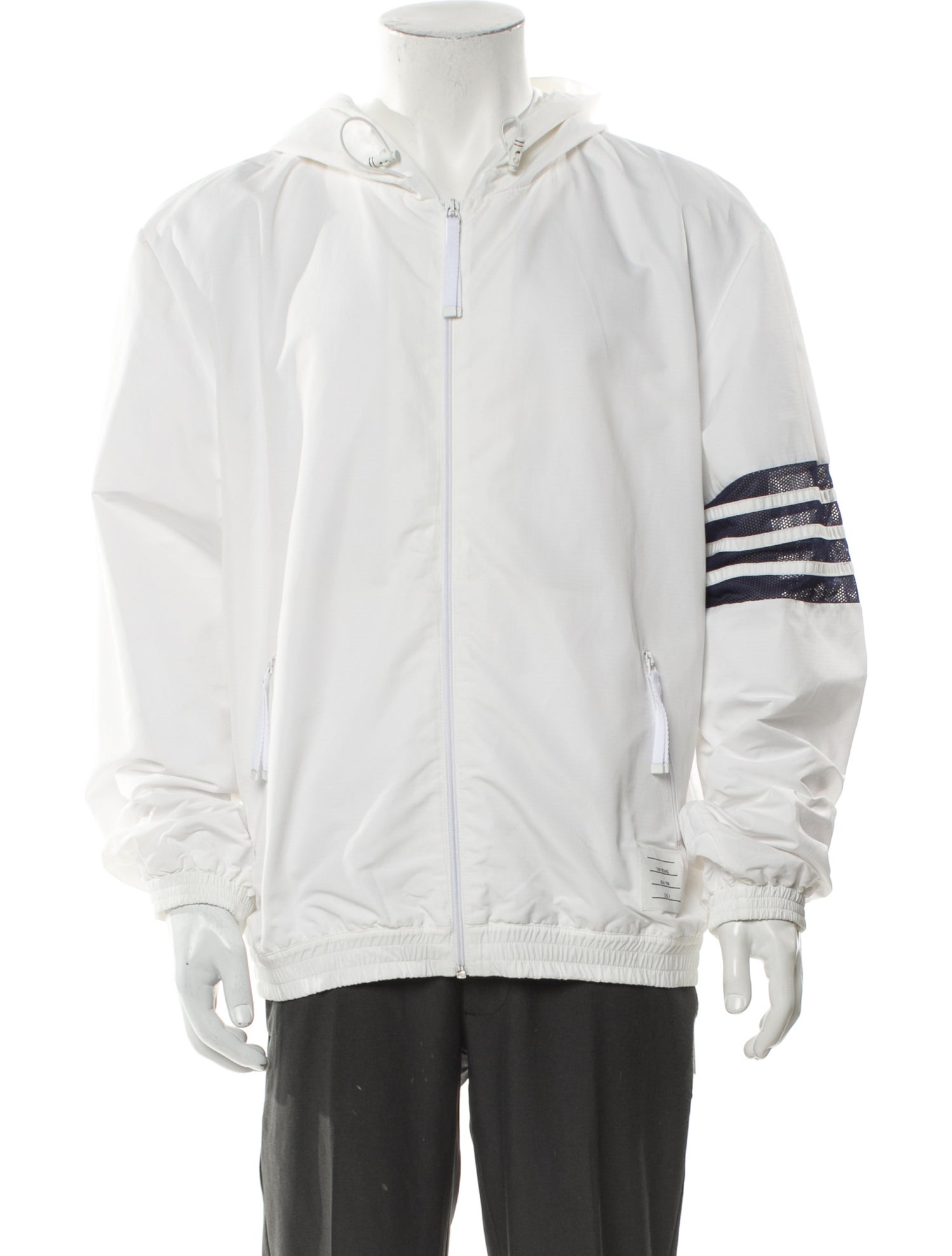 Thom Browne Graphic Print Windbreaker