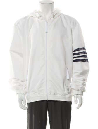 Thom Browne Graphic Print Windbreaker