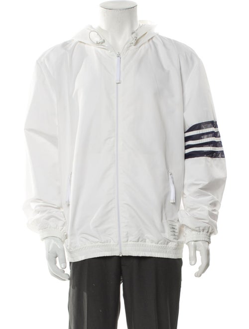 Thom Browne Graphic Print Windbreaker