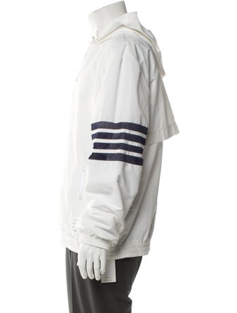 Thom Browne Graphic Print Windbreaker
