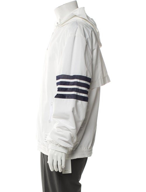 Thom Browne Graphic Print Windbreaker