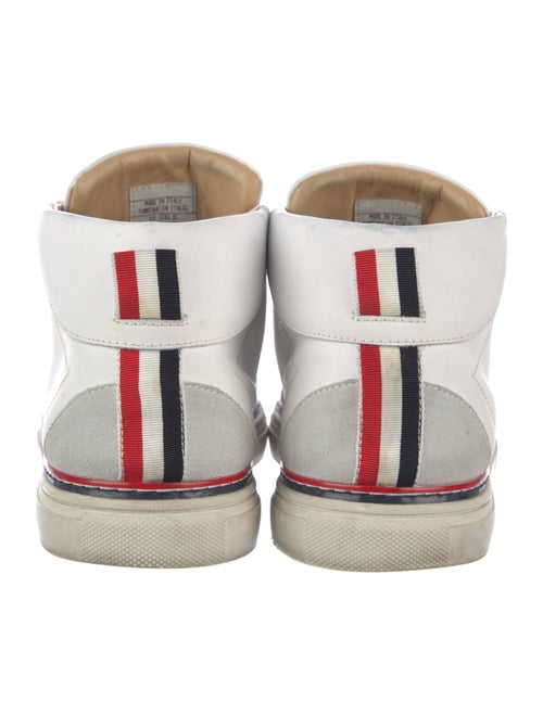Thom Browne Leather Printed Sneakers