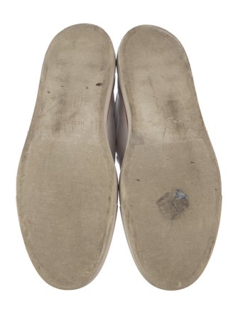 Thom Browne Leather Printed Sneakers