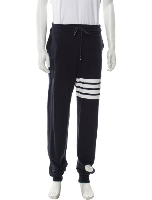 Thom Browne 4-Bar Striped Lounge Bottoms