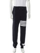 Thom Browne 4-Bar Striped Lounge Bottoms
