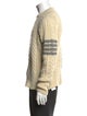 Thom Browne Wool Colorblock Pattern Pullover