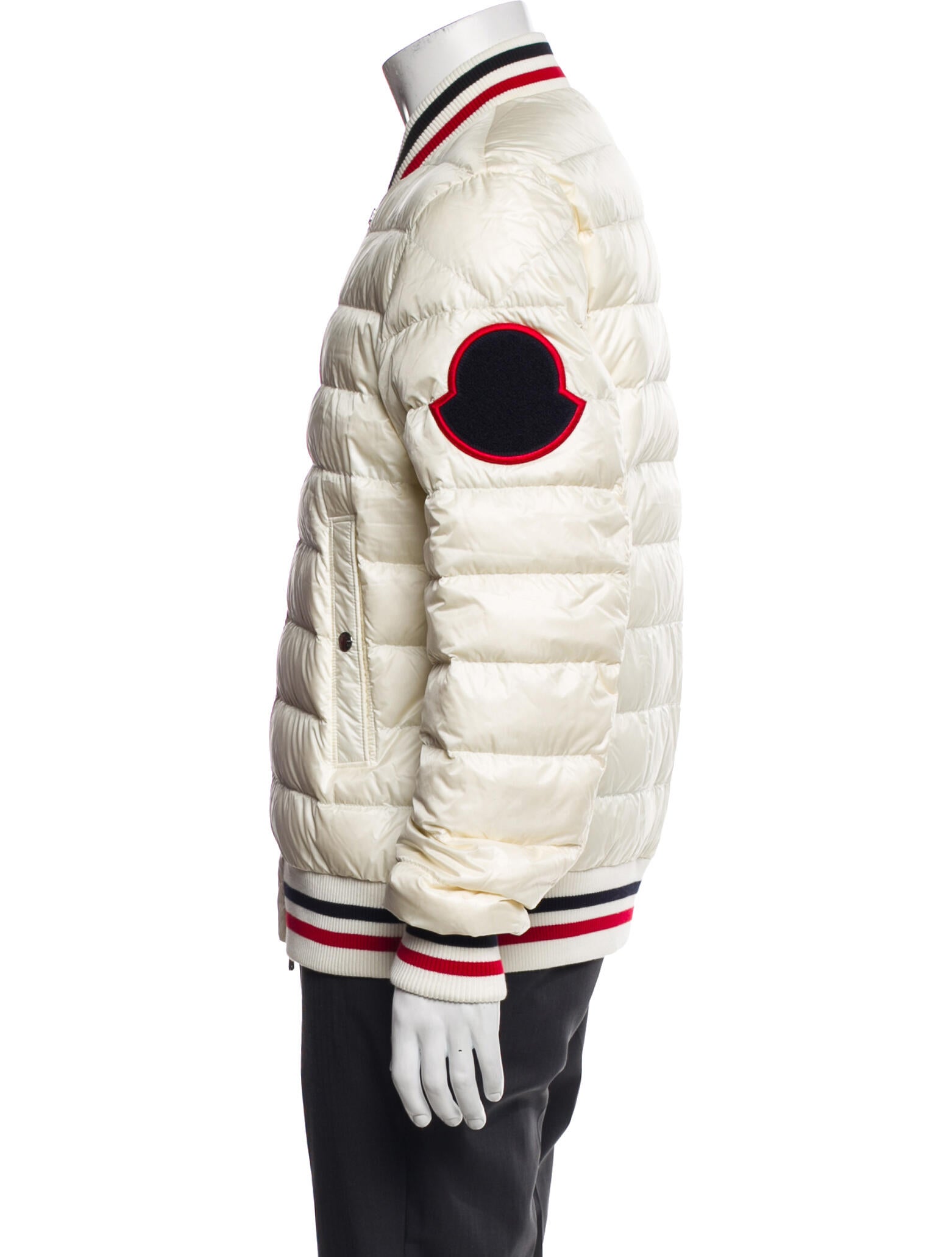 Thom Browne Striped Bomber Jacket