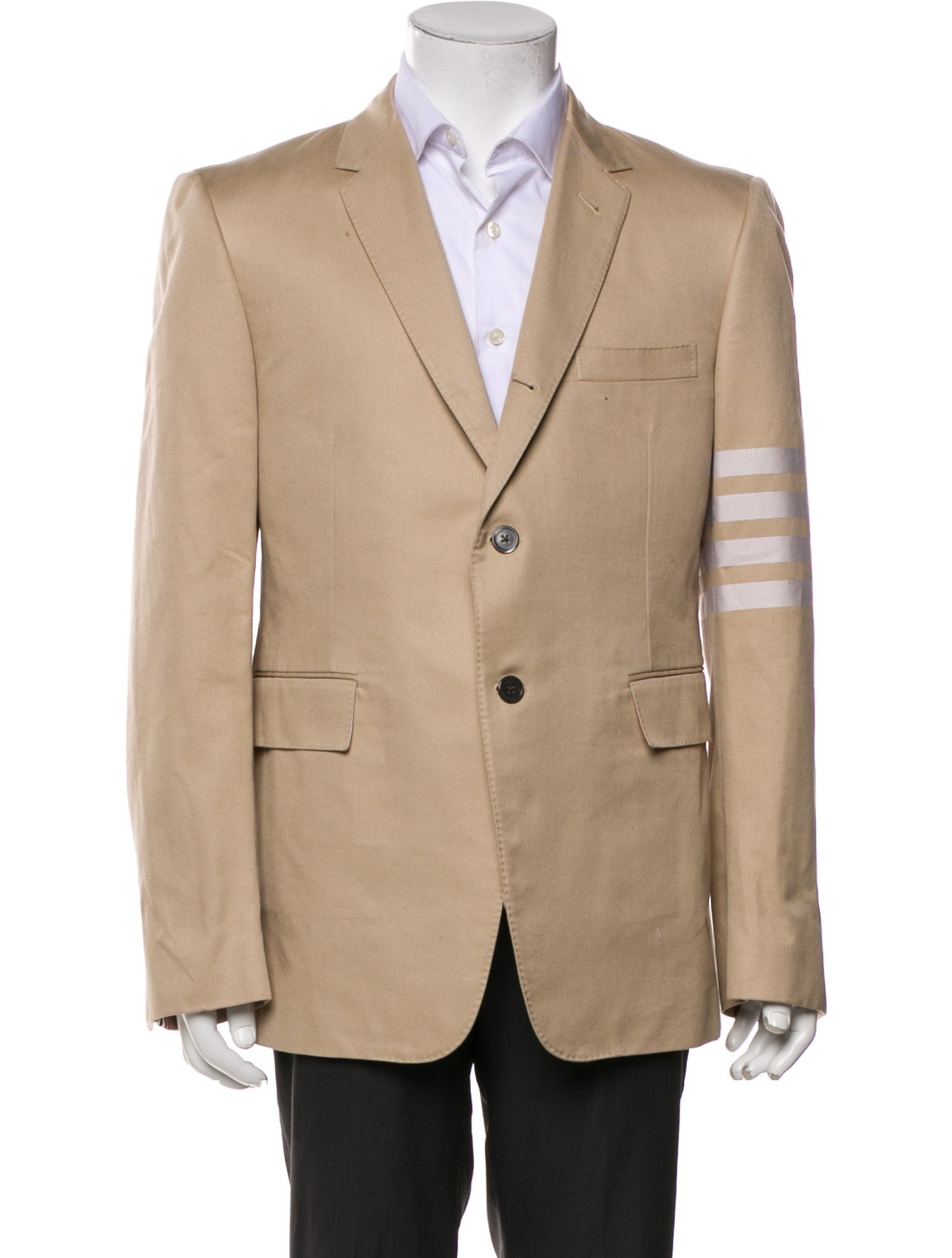 Thom Browne 4 Bar Stripe Peacoat w/ Tags