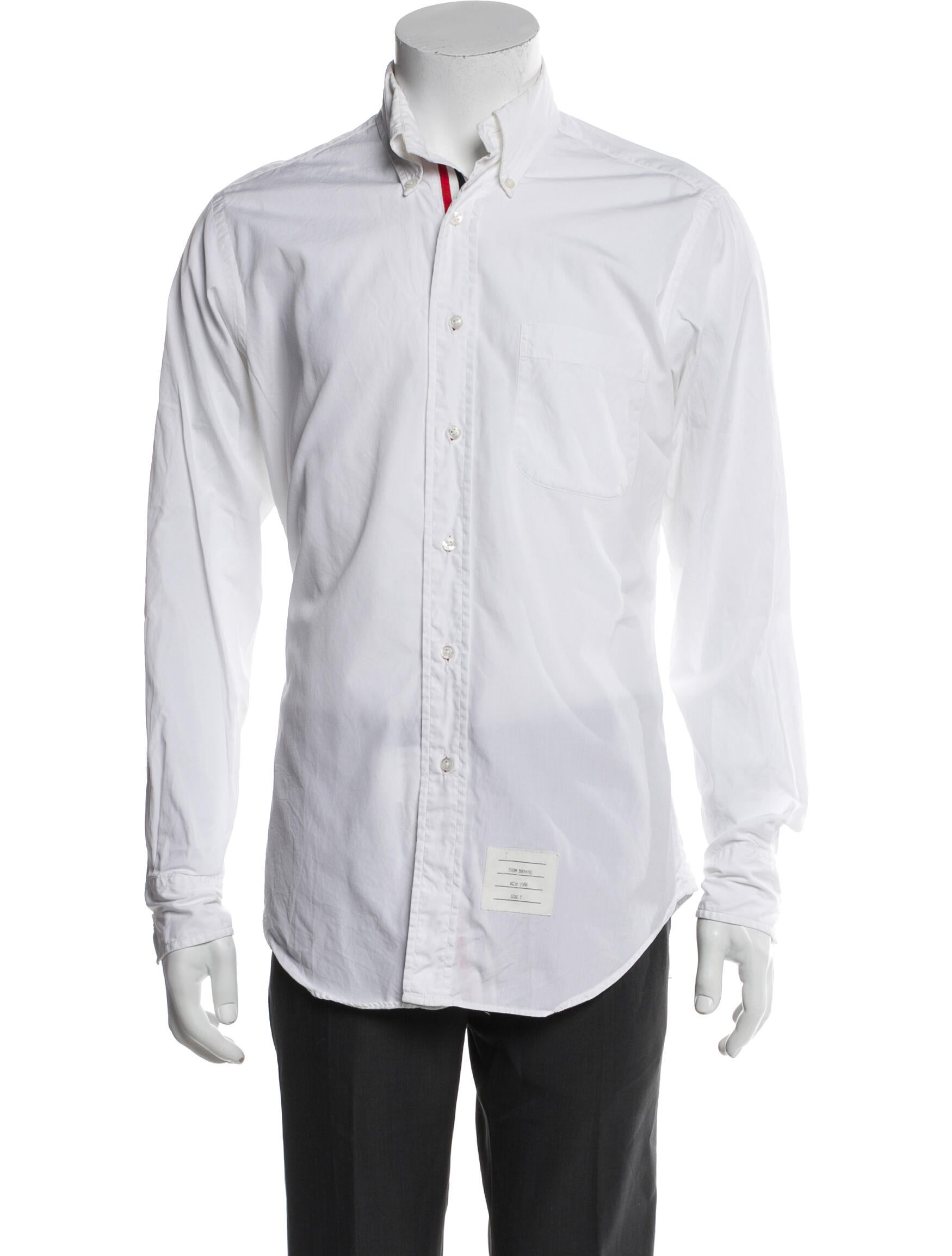 Thom Browne Long Sleeve Dress Shirt