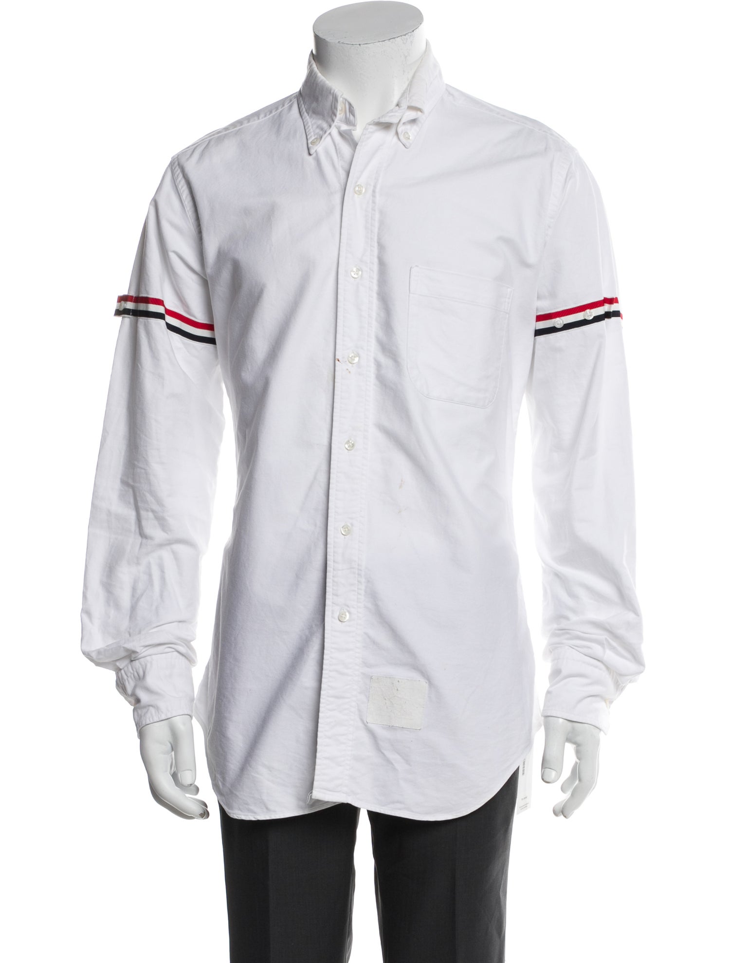 Thom Browne Armband Long Sleeve Dress Shirt
