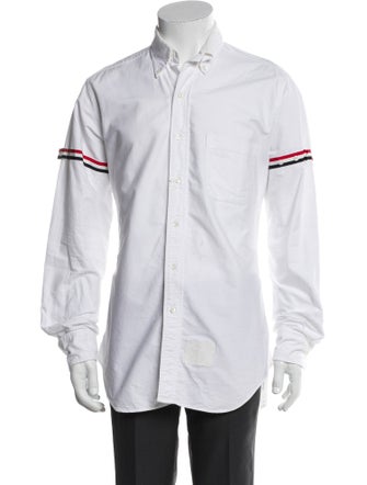 Thom Browne Armband Long Sleeve Dress Shirt