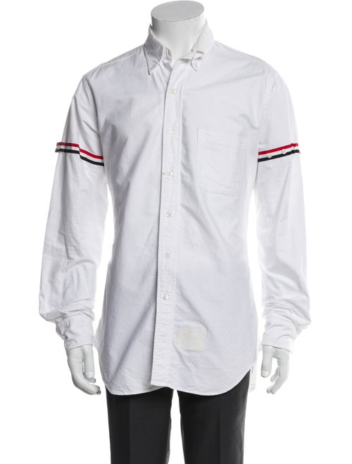 Thom Browne Armband Long Sleeve Dress Shirt