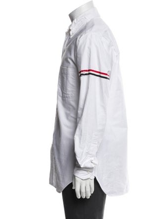 Thom Browne Armband Long Sleeve Dress Shirt