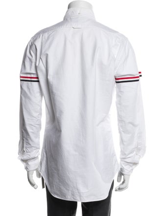 Thom Browne Armband Long Sleeve Dress Shirt