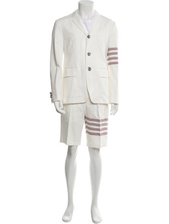 Thom Browne 4-Bar Two-Piece Suit