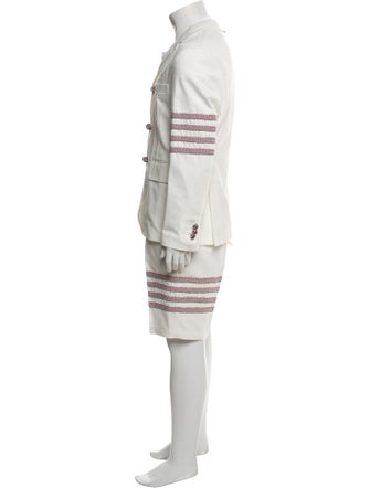 Thom Browne 4-Bar Two-Piece Suit