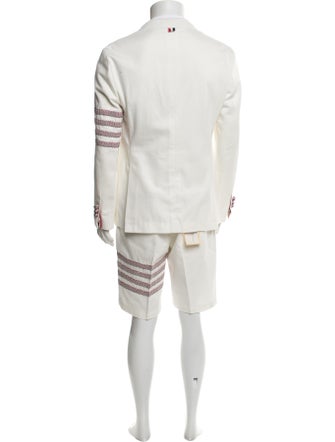 Thom Browne 4-Bar Two-Piece Suit