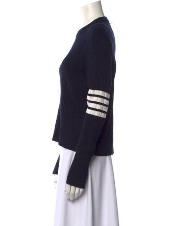 Thom Browne 4-Bar Graphic Print Sweater