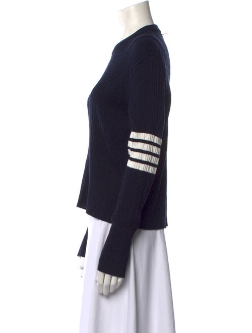 Thom Browne 4-Bar Graphic Print Sweater