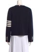 Thom Browne Wool Colorblock Pattern Sweater