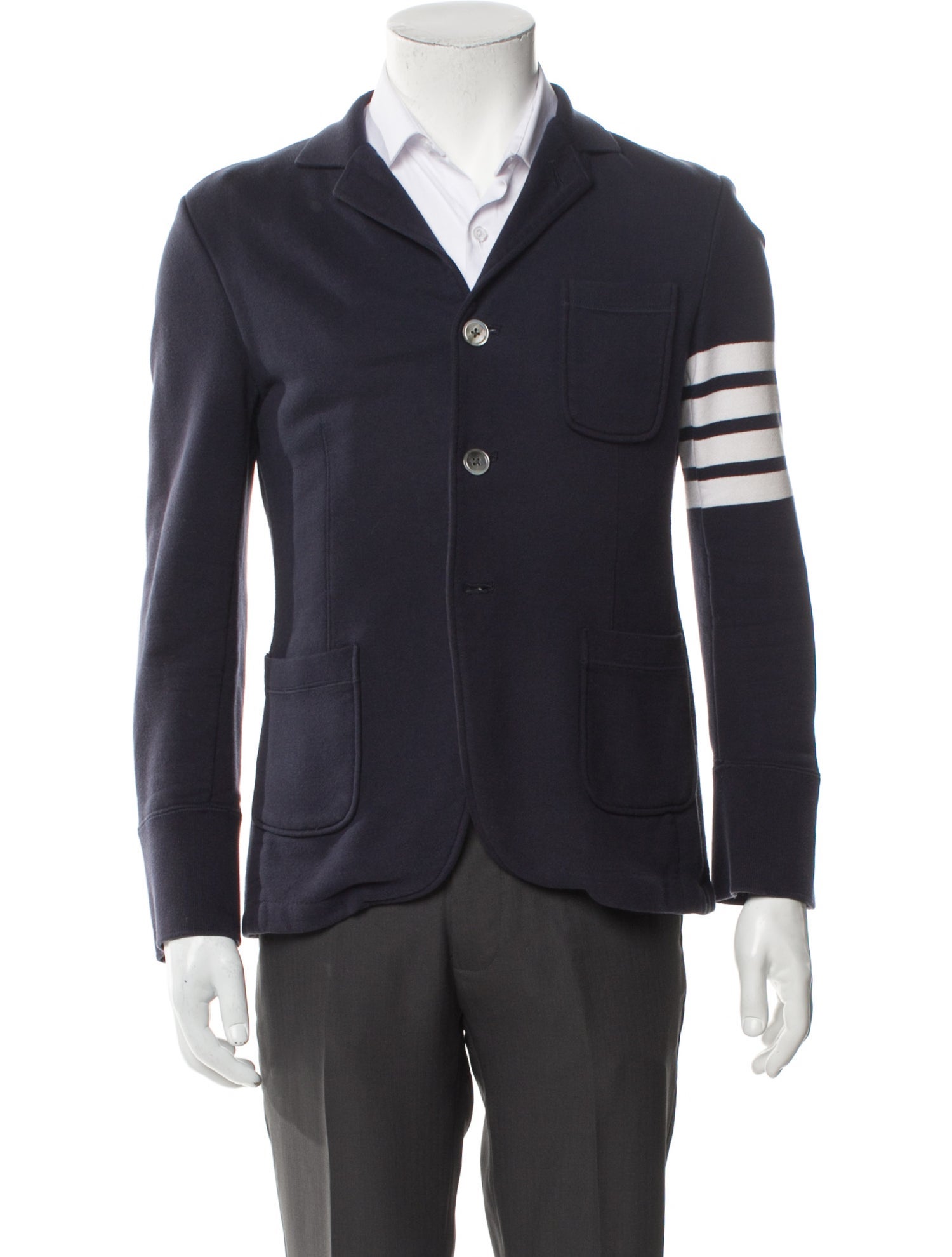 Thom Browne 4-Bar Sport Coat