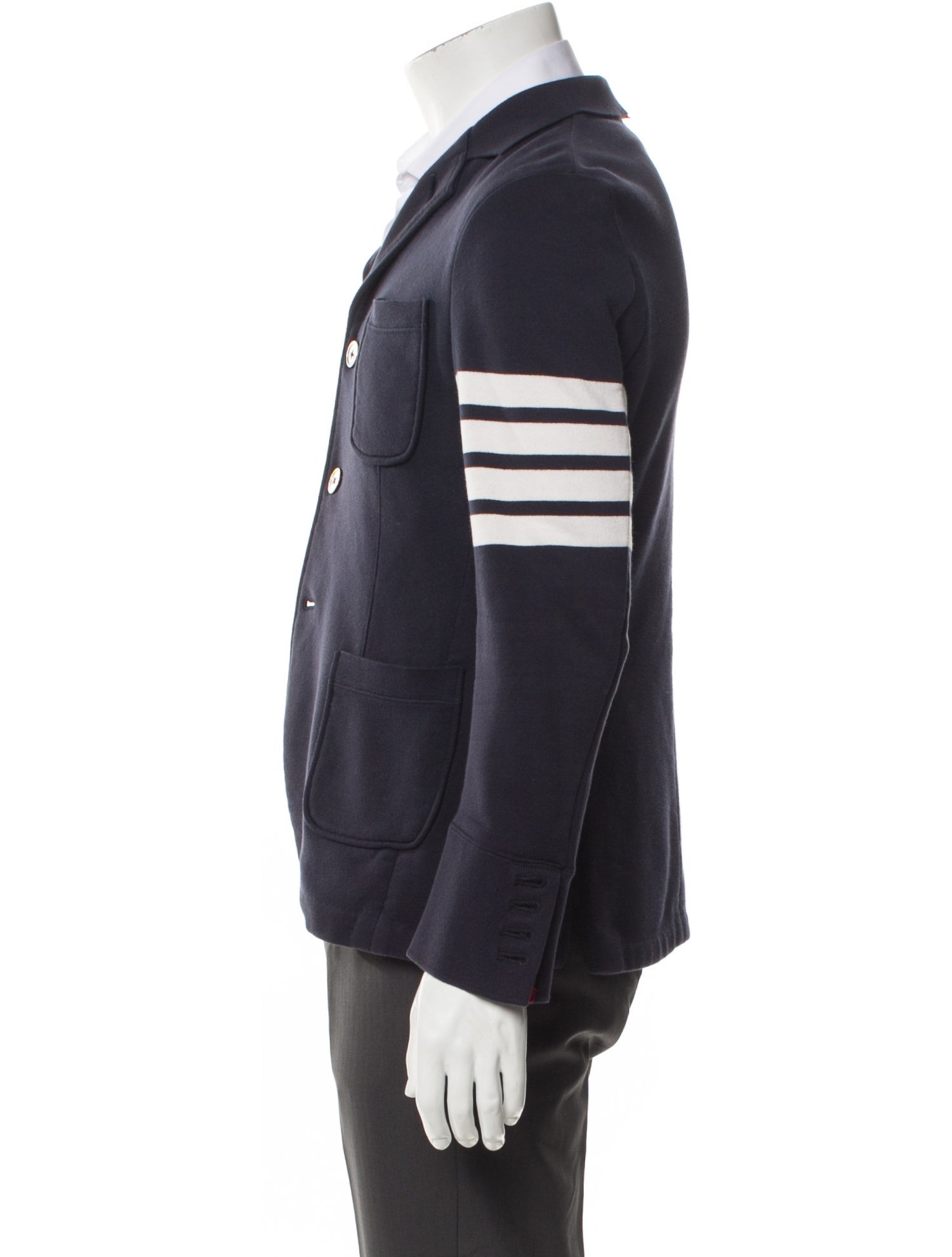 Thom Browne 4-Bar Sport Coat