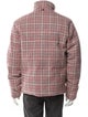 Thom Browne Wool Plaid Print Puffer Coat