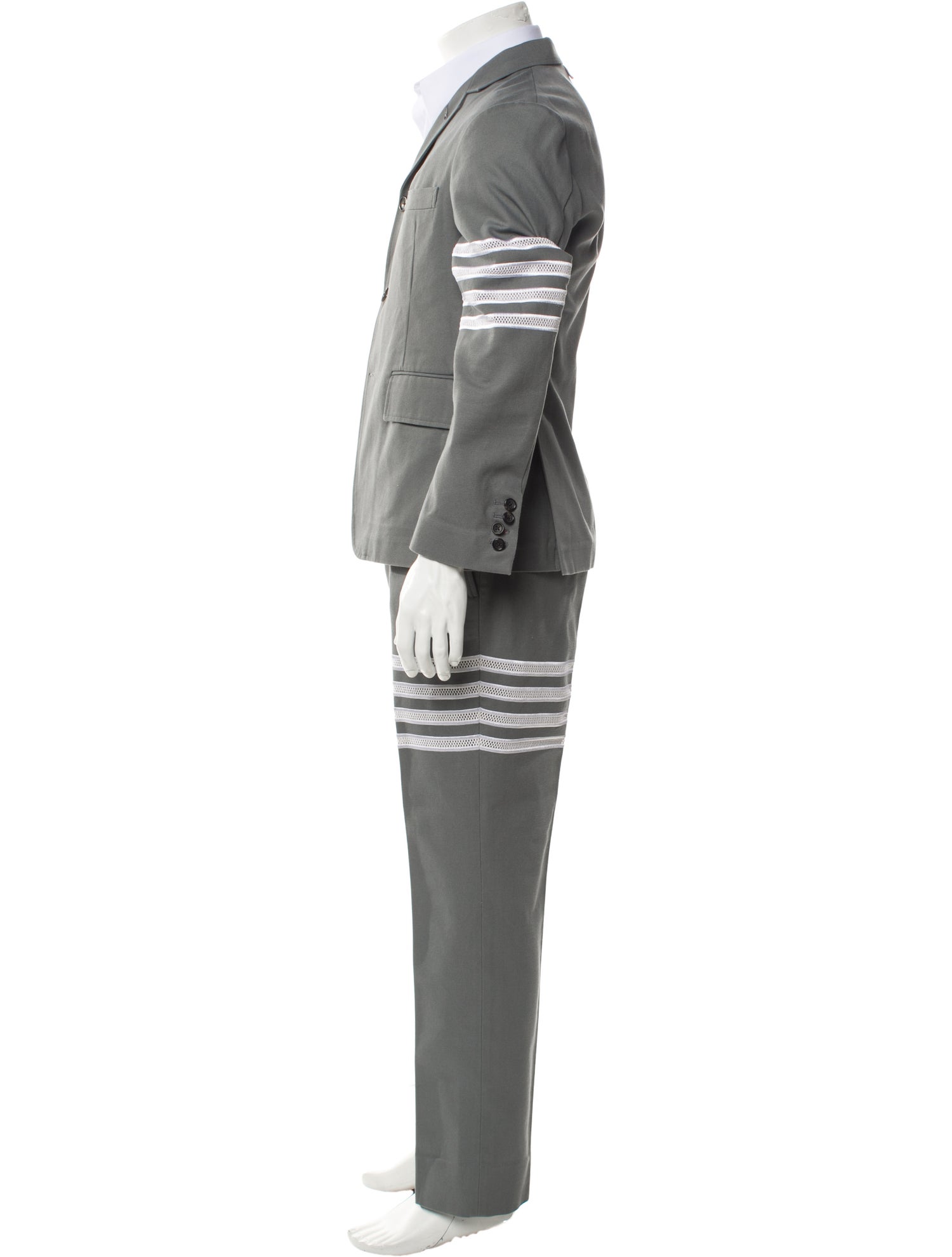 Thom Browne Two-Piece Cotton-Blend Suit