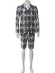 Thom Browne Wool Camouflage Print Two-Piece Blazer